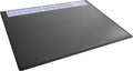 Durable 722301 bureau onderlegger 4-jaarskalender zwart, transparant (b x h) 65 cm x 50 cm