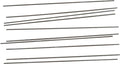 Creativ company metalen staaf - metalen staven set - kleine dunne metalen staafjes - lengte: 20 cm - dia: 2mm - 10 stuks