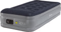 Outwell flock superior single w built-in pump luchtbed ingebouwde pomp 45 cm hoog 145 x 90 x 45 cm blauw