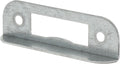 Nemef hoeksluitplaat - afgerond - 80 x 24 x 12 mm (lxbxh b+lip) - staal verzinkt - hp1256