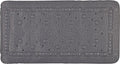 Differnz tutus anti-slip inlegmat bad 68x36cm antraciet