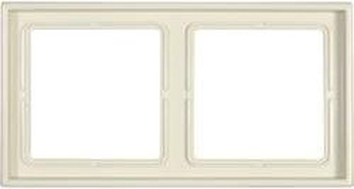 Jung ls 982 w - ivory - duroplast - screwless - - 81 mm - 152 mm