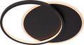 Lucide axelle - plafonnière (plafondlamp) - ø 29,5 cm - led 3 stepdim - 1x24w 2700k - zwart