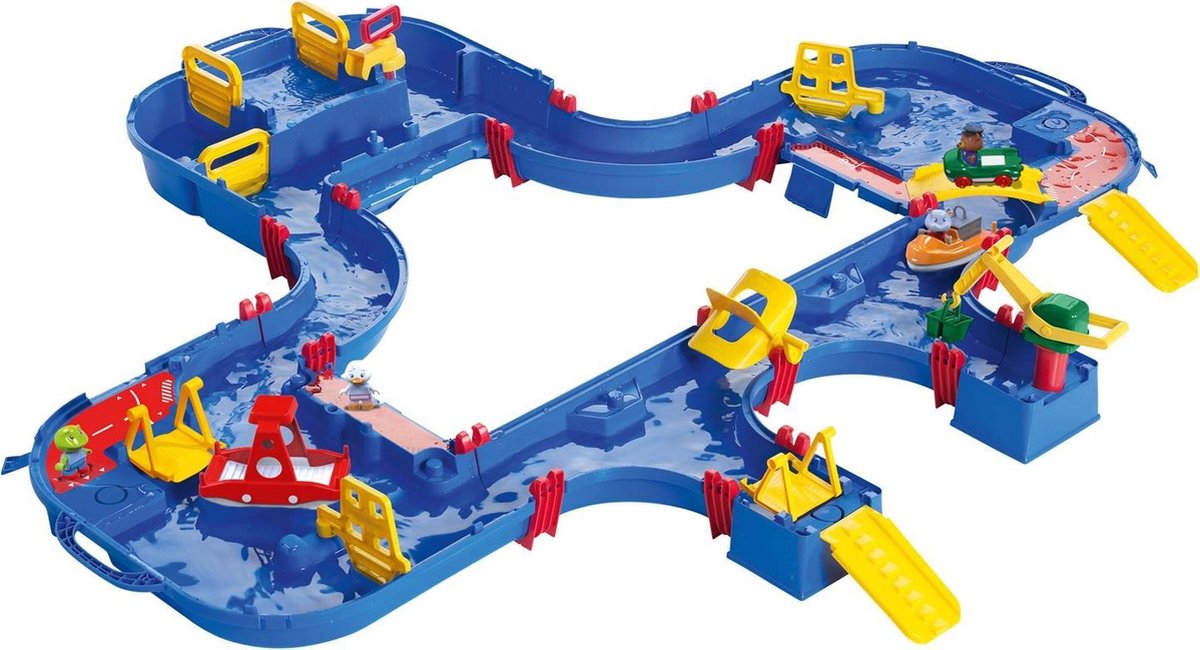 Big aquaplay 1544 - megalockbox - 145x160 cm - vanaf 3 jaar - waterbaan