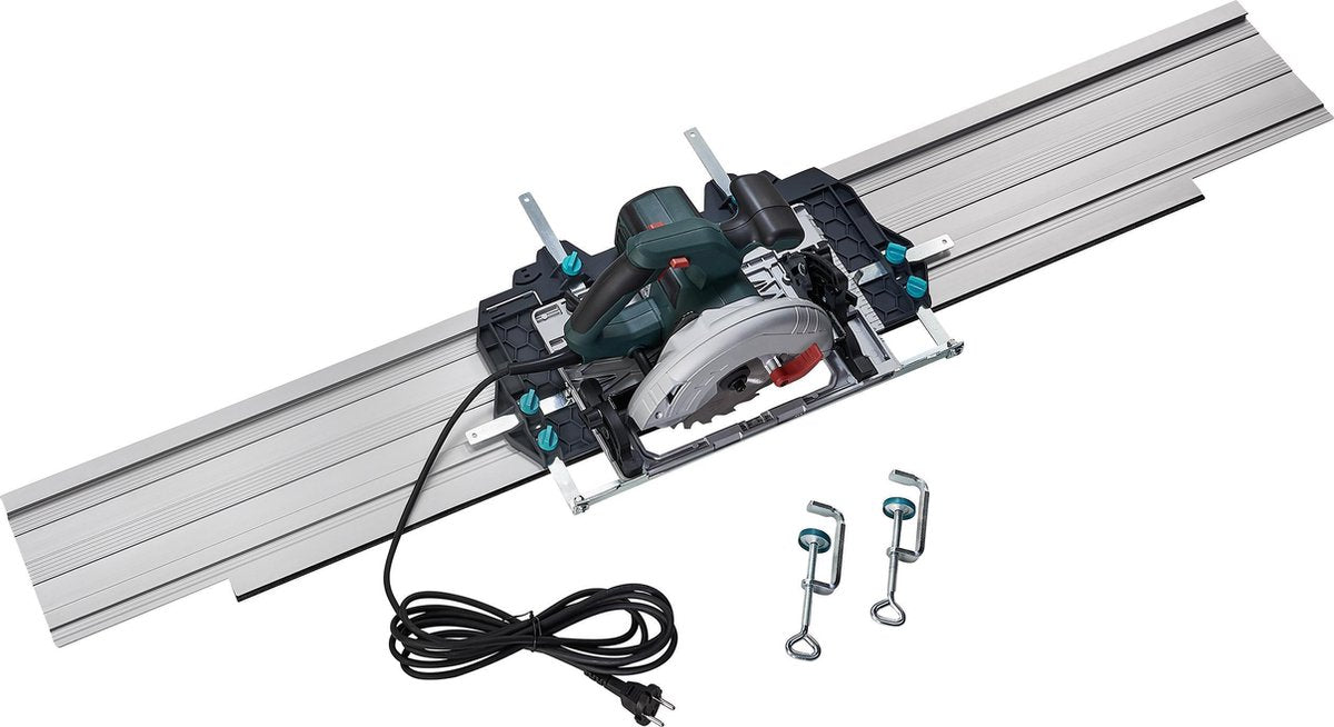 Wolfcraft - geleiderail universeel voor cirkelzaag 1450mm - zaaggeleider- fks 145 geleidingssysteem voor invalzaag - 6913000