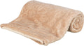 Trixie Hundedecke Barry, weicher Plüsch, beige