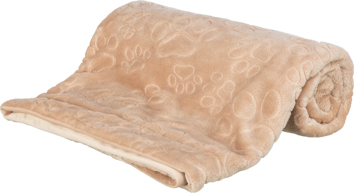 Trixie Hundedecke Barry, weicher Plüsch, beige