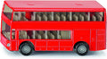 Siku dubbeldekker bus - rood - speelgoed - modelauto