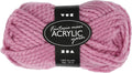 Creativ company creotime acrylgaren roze 35 m. 50 gram