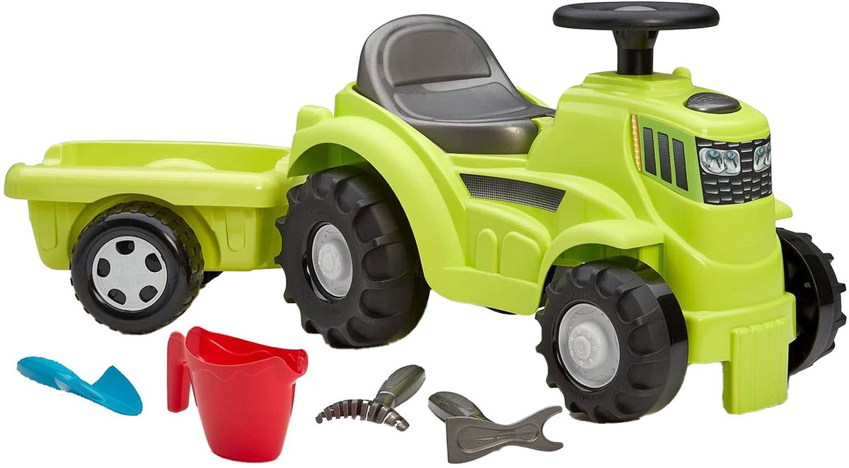 Ecoiffier Traktor mit Anhänger