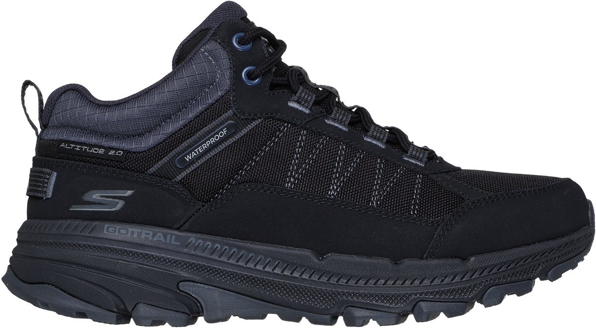 Skechers go run trail altitude 2.0 - c dames wandelschoenen - zwart charcoal 36