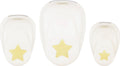 Vaessen creative pons set - figuurpons - sterren - 3 st. - 1,5 tot 3,7 cm