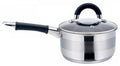 Kinghoff 1256 - steelpan met deksel - ø18 cm - rvs - 2,1 liter