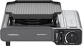 Campingaz camp bistro 3 griddle combo camping kooktoestel – 1 pits gas kooktoestel 2200 watt – met pandragers en bakplaat