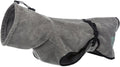 Trixie Bademantel, Hunde-Frottee, grau