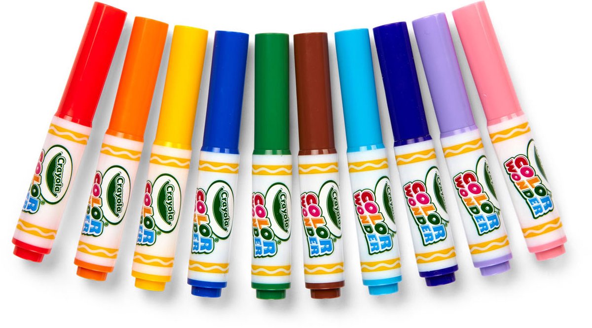 Crayola Color Wonder Classic Waschbarer Filzstift