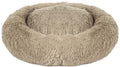 Duvo plus snug - donut bed - beige - l - 80x80x17cm - wasbaar