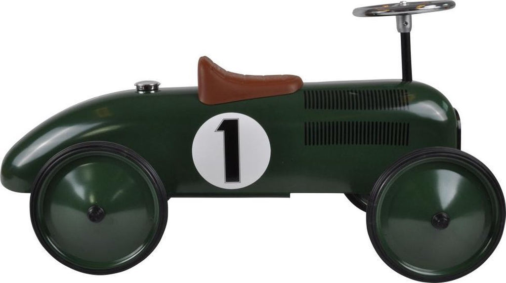 Goki Retro-Rennwagen grün