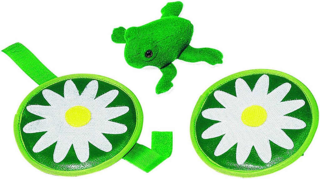 Goki Frosch-Fang- und Wurfspiel mit Klettverschluss