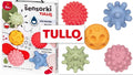 Tullo sensorische ballen zonder gat- pastel - set van 5- 0m+ 0+ maanden 0+ maanden