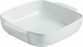 Pyrex signature ovenschaal vierkant - keramiek - 22x22 cm - wit