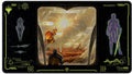 Ultrapro ultra pro - magic: the gathering - edge of eternities - adagia, windswept bastion holofoil playmat - uk
