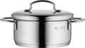 Wmf mini - kookpan laag - ø14 cm - rvs - compact - geschikt voor alle warmtebronnen