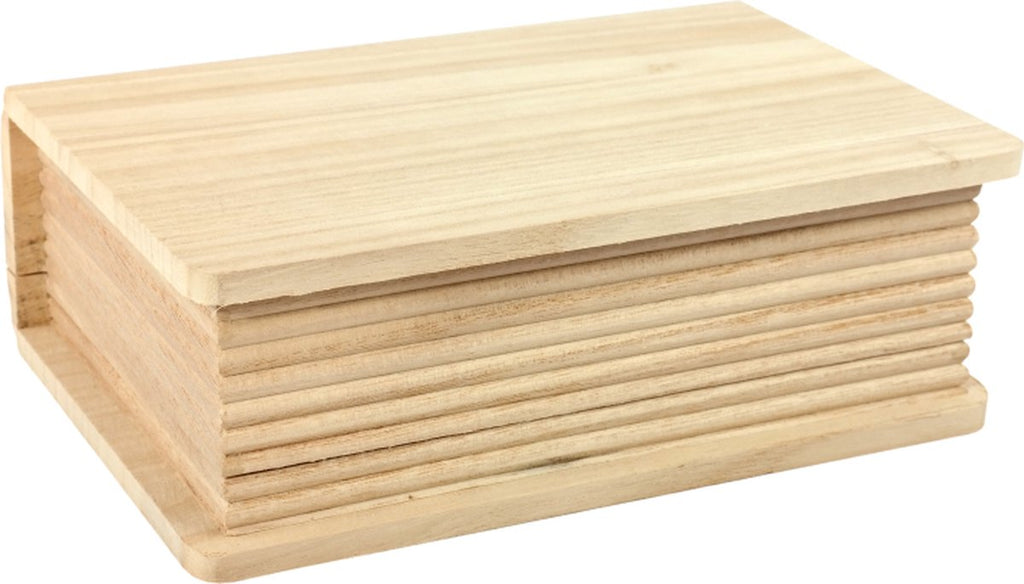 Playwood Gestalte dein eigenes Aufbewahrungsbuch aus Holz