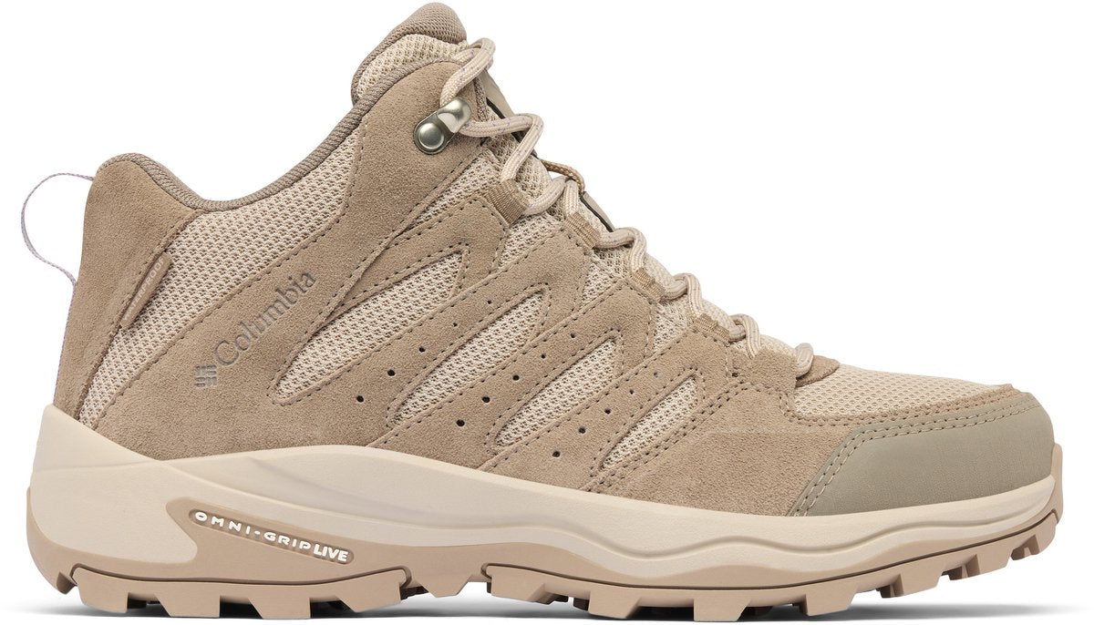 Columbia redmond™ iv mid waterproof dames wandelschoenen - wet sand, granite purple 38.5