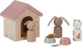 Little dutch - aanvulset poppenhuis - huisdieren fsc