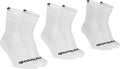 Gripgrab - lightweight sl 3pack performance zomer fietssokken 3 paar coolmax wielersport sokken regular cut - wit - unisex - maat l (44-47)