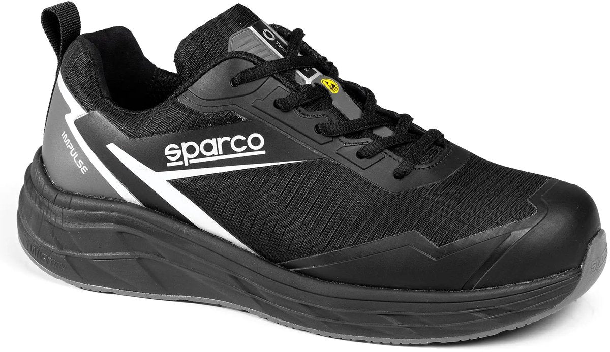 Sparco werkschoenen s3s - teamwork chris - zwart — black — 43