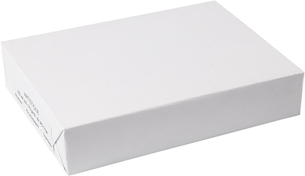Zeichenpapier der Firma Creativ, A4, 210 x 297 mm, 190 g/m², weiß, 250 Blatt, 1 Karton