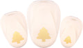 Vaessen creative pons set - figuurpons - kerstbomen - 3 st. - 1,5 tot 3,5 cm