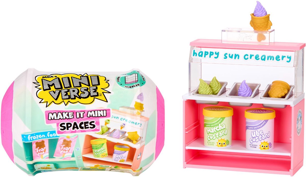 Mga Entertainment Miniverse Spaces Möbelset | 10-teilig