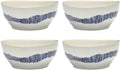 Serax - ottolenghi feast - kom s - wit blauw - 16 ø - 4 stuks