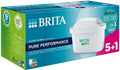 Brita waterfilterpatroon maxtra pro pure performance - 6 stuks - originele waterfilter voor waterfilterkannen - filtert onzuiverheden zoals herbiciden, pfas, chloor, kalk en metalen