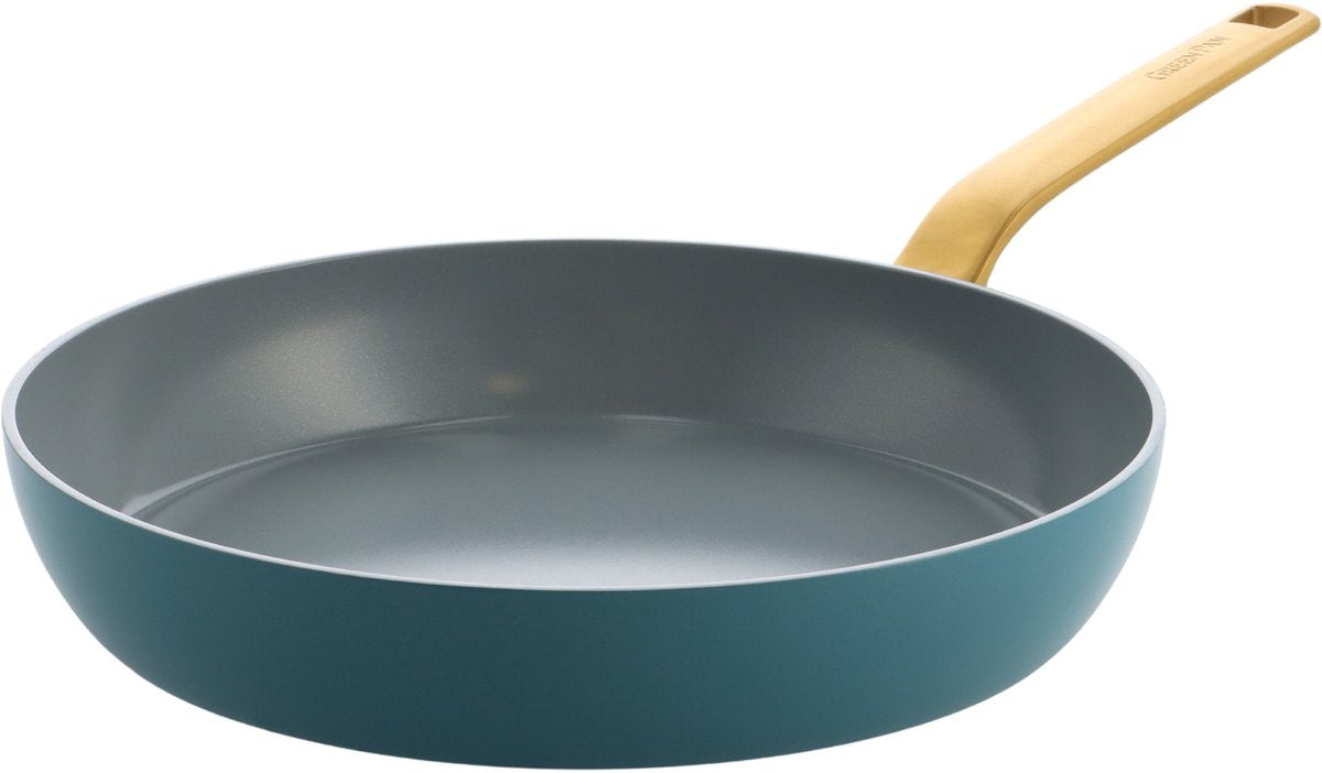 Greenpan evo koekenpan 30 cm blue pfas vrij