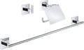 Grohe start cube accessoire set 3-in-1 - chroom 41124000
