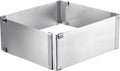 Westmark bakframe, verstelbaar: 15,5 - 28 cm, extra hoog: 8 cm, roestvrij staal, zilver, 31332260