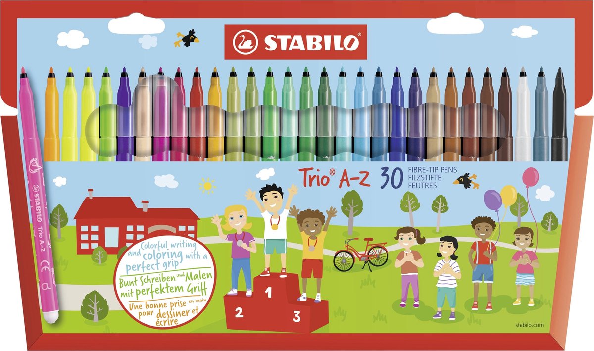 Stabilo trio az - Filzstift - 30er-Set