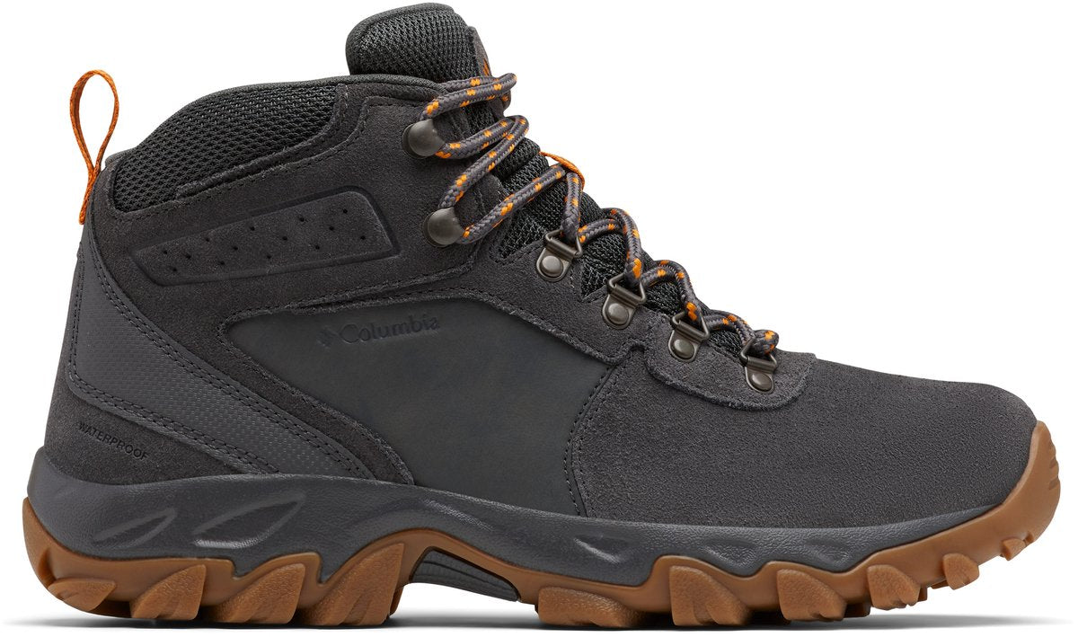 Columbia newton ridge™ plus ii suede wp heren wandelschoenen - dark grey, gold amber 41.5