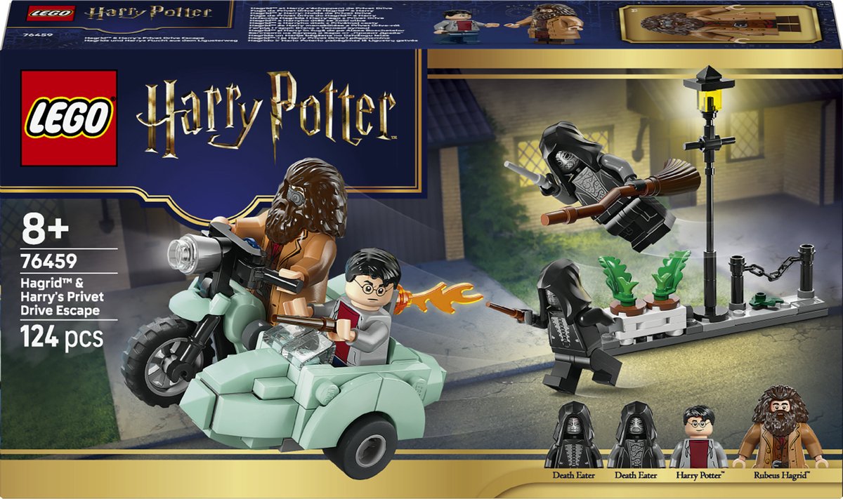 Lego harry potter - hagrid harry's ontsnapping - 76459