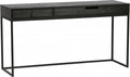 Woood silas bureau - essen - blacknight - 75x140x44