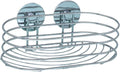 Wenko doucherek turbo-loc 23,5 x 10,5 x 13,5 cm rvs zilver