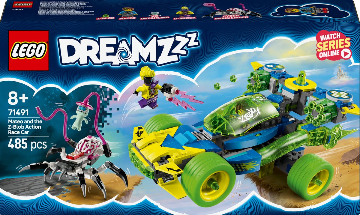 Lego dreamzzz™ mateo en het z-blob actievoertuig - 71491