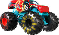 Hot wheels monster trucks oversized demo derby voertuig - schaal 1:24 - metaal - kunststof - 19 cm