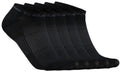 Craft active shaftless sock 5-pack unisex sportsokken - zwart