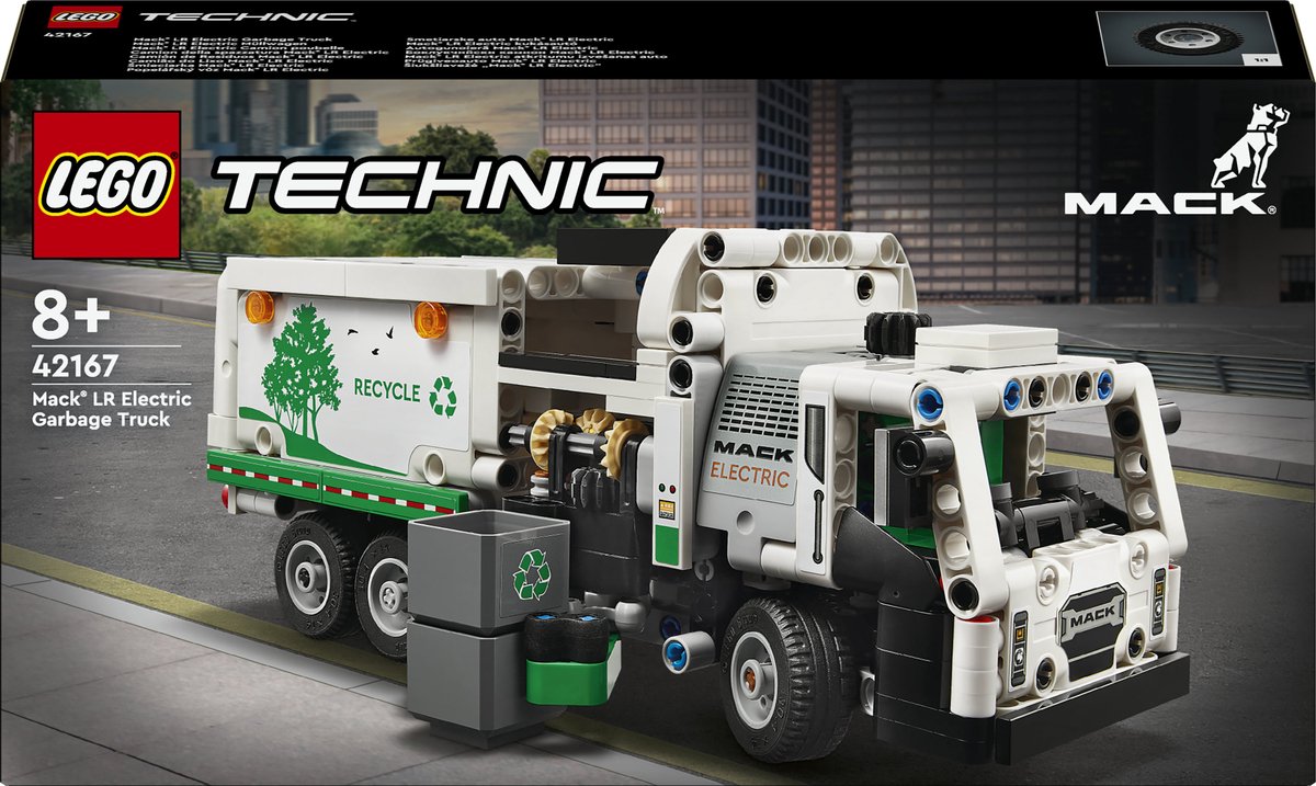 LEGO Technic 42167 Mack LR Elektro-Müllwagen