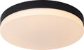 Lucide biskit - plafonnière (plafondlamp) badkamer - ø 40 cm - led - 1x36w 2700k - ip44 - bewegingssensor - zwart